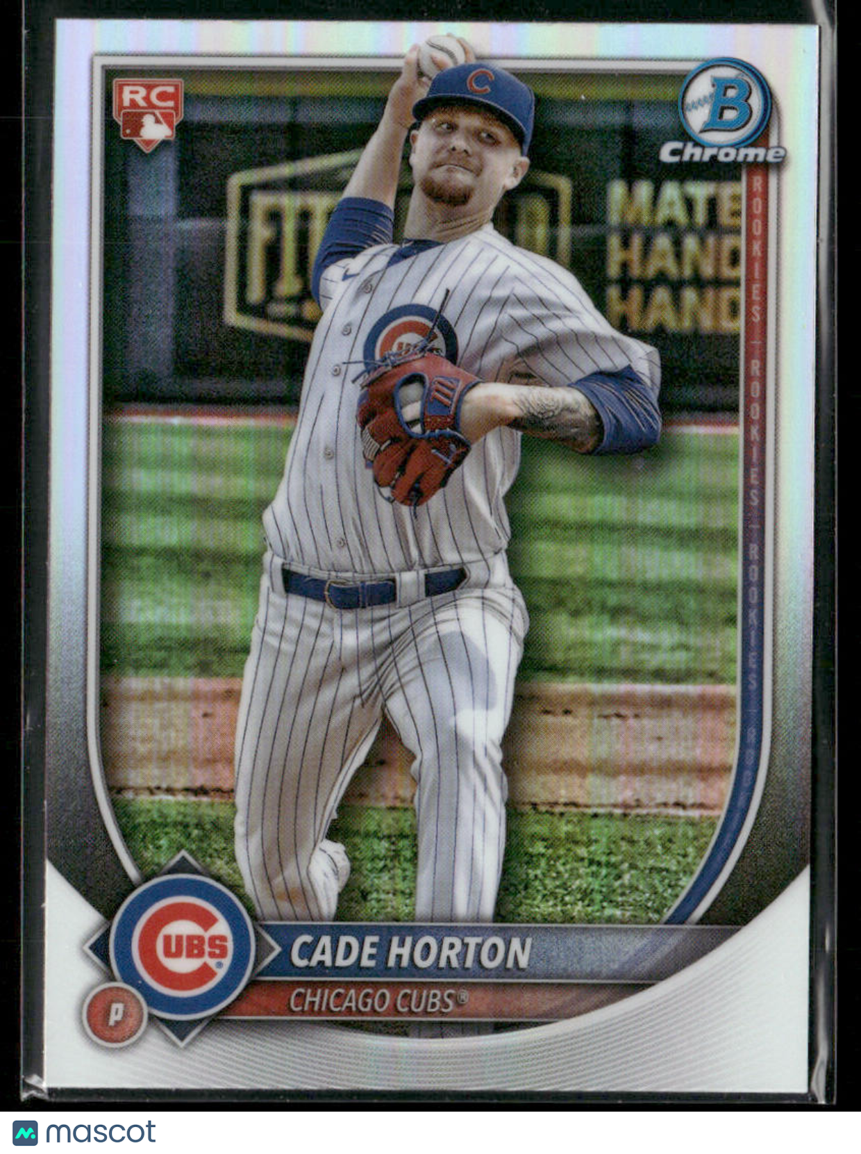 2025 Bowman Chrome Cade Horton #BCP-10 Red RC Rookie RC