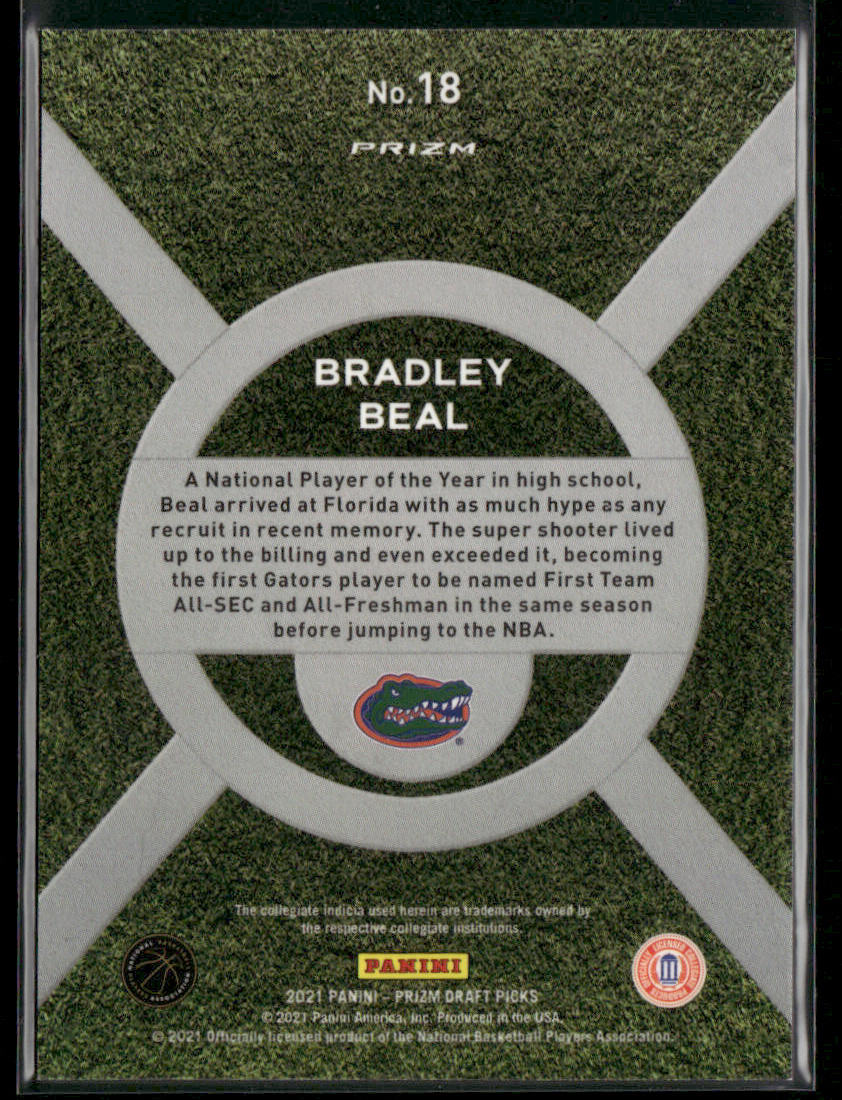 2021 Panini Prizm Draft Picks Bradley Beal #OC-18 On Campus Insert SP