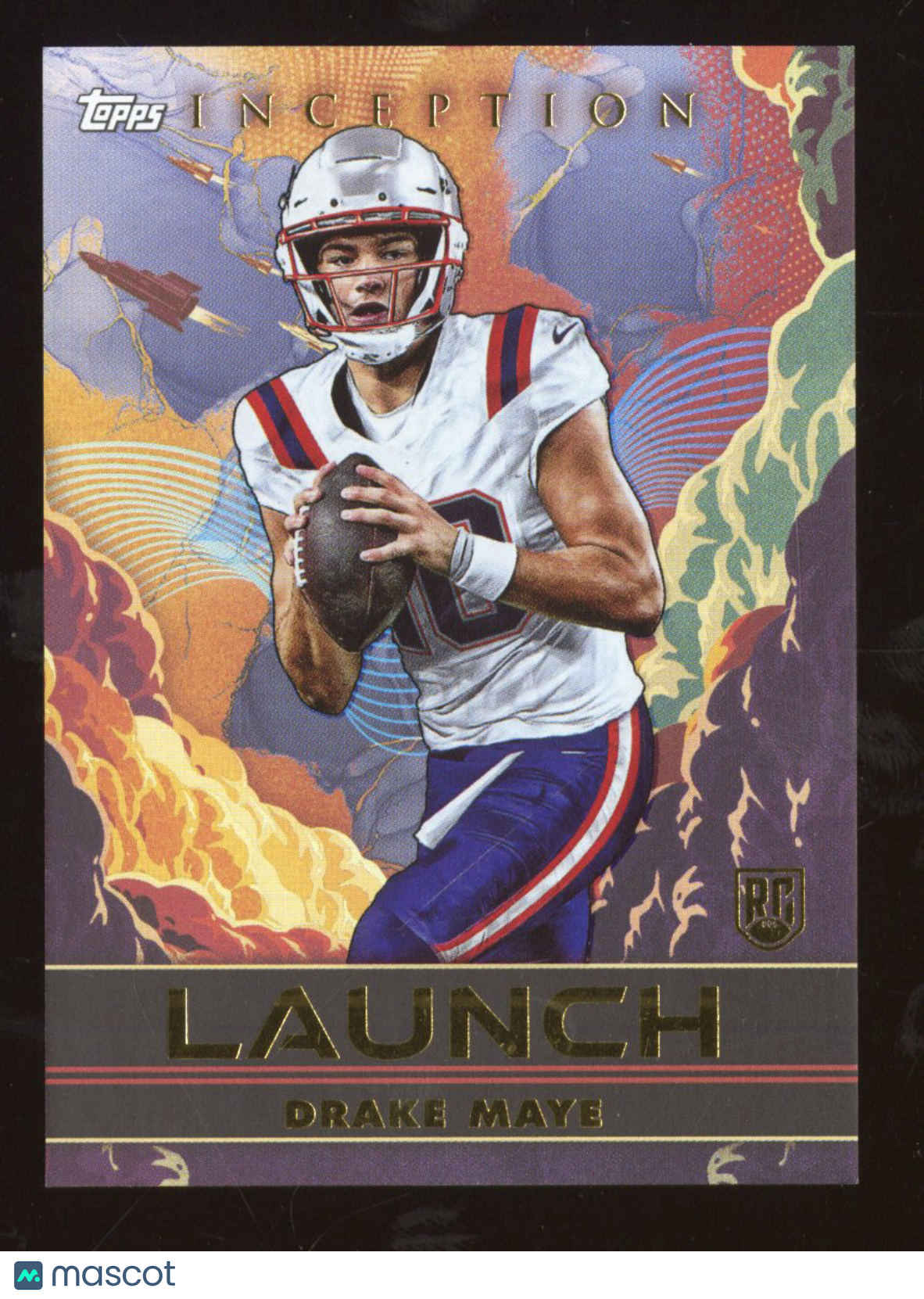 2024 Topps Inception Drake Maye #L-2 Launch SP RC