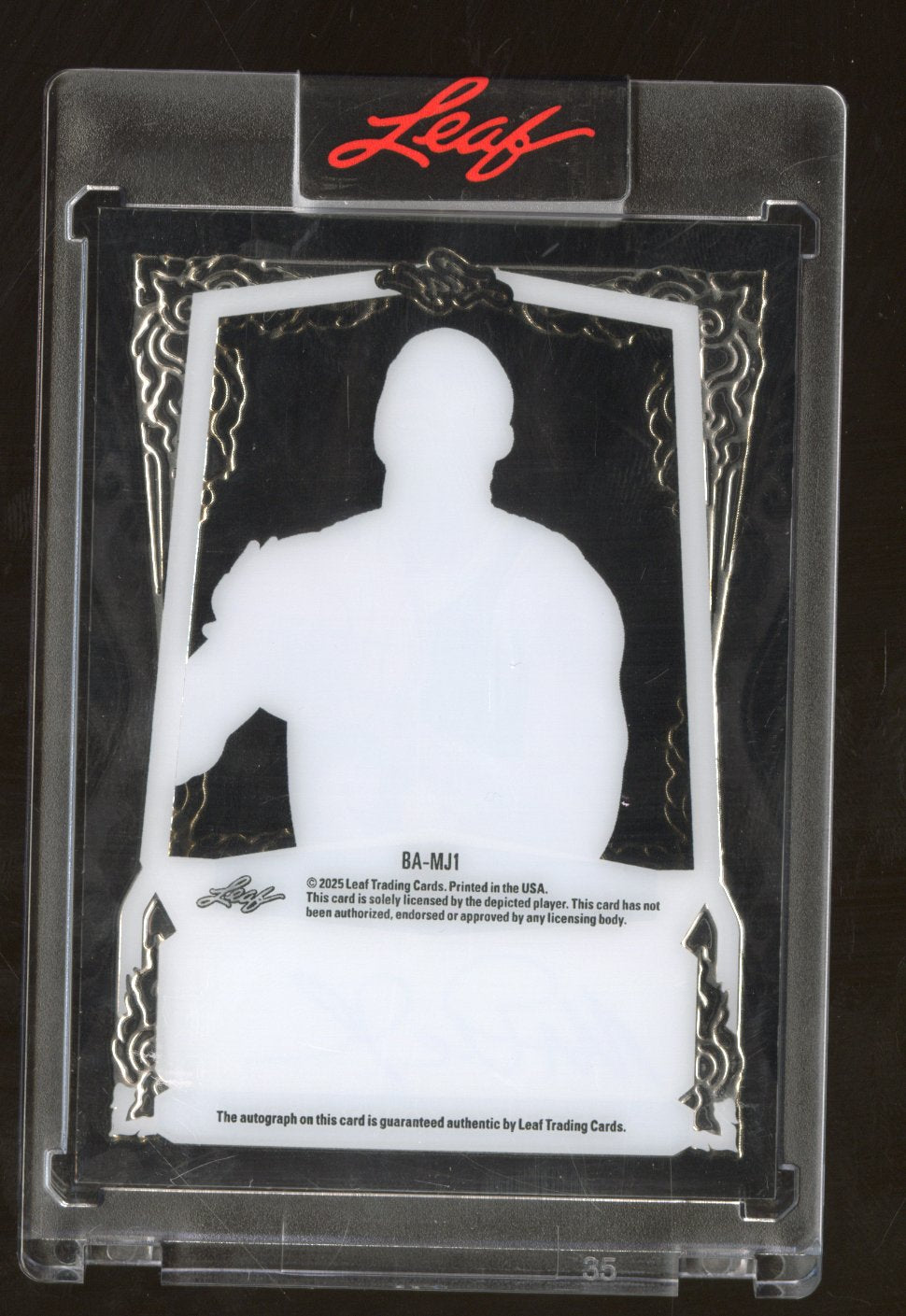 2025 Leaf Sports Heroes Magic Johnson #BA-MJ1 Acetate 19/25 Auto