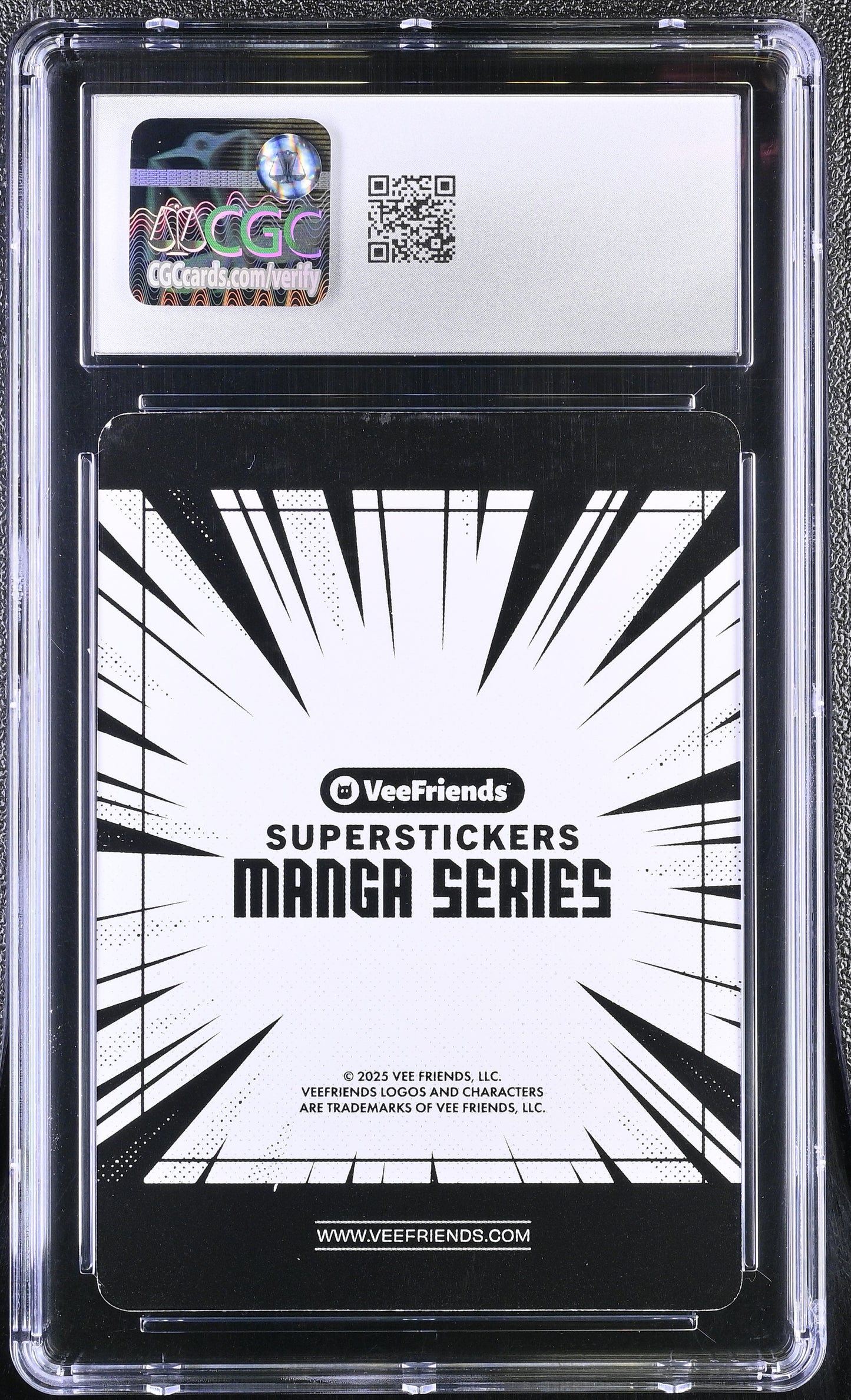 2025 Veefriends Super Stickers: Manga Helpful Hippo CGC 8