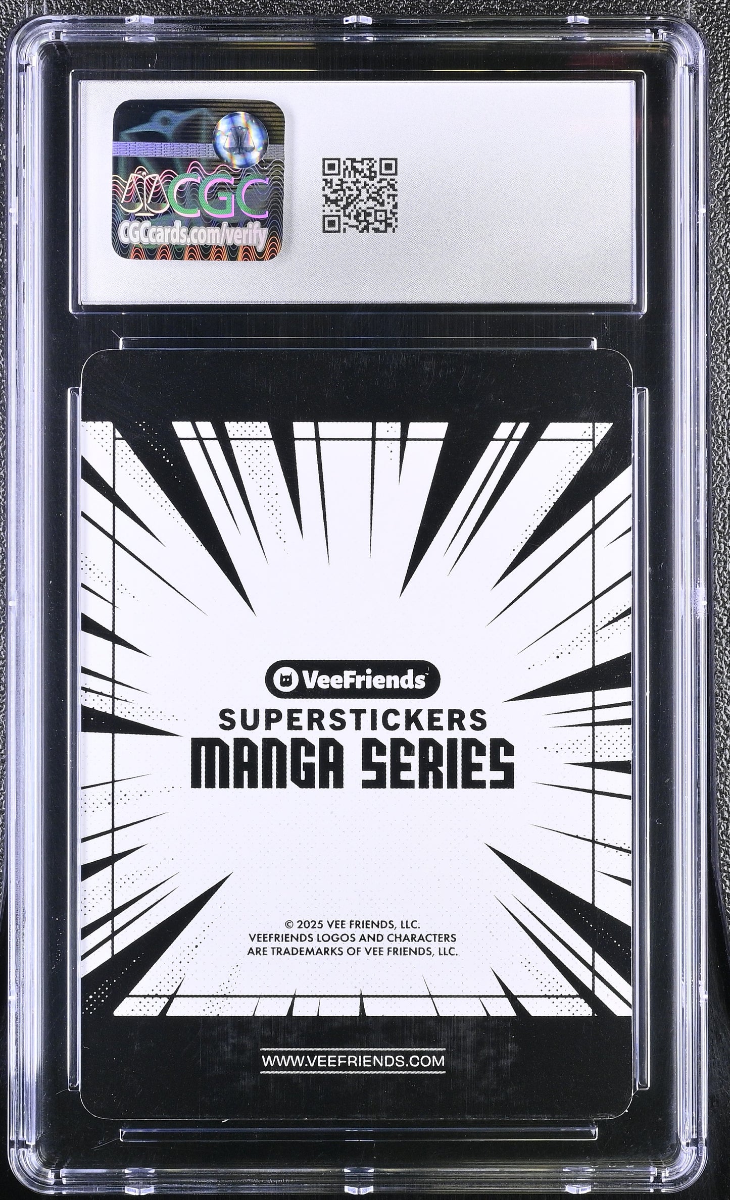 2025 Veefriends Super Stickers: Manga Dialed In Dog Manga Clouds /399 CGC 8.5