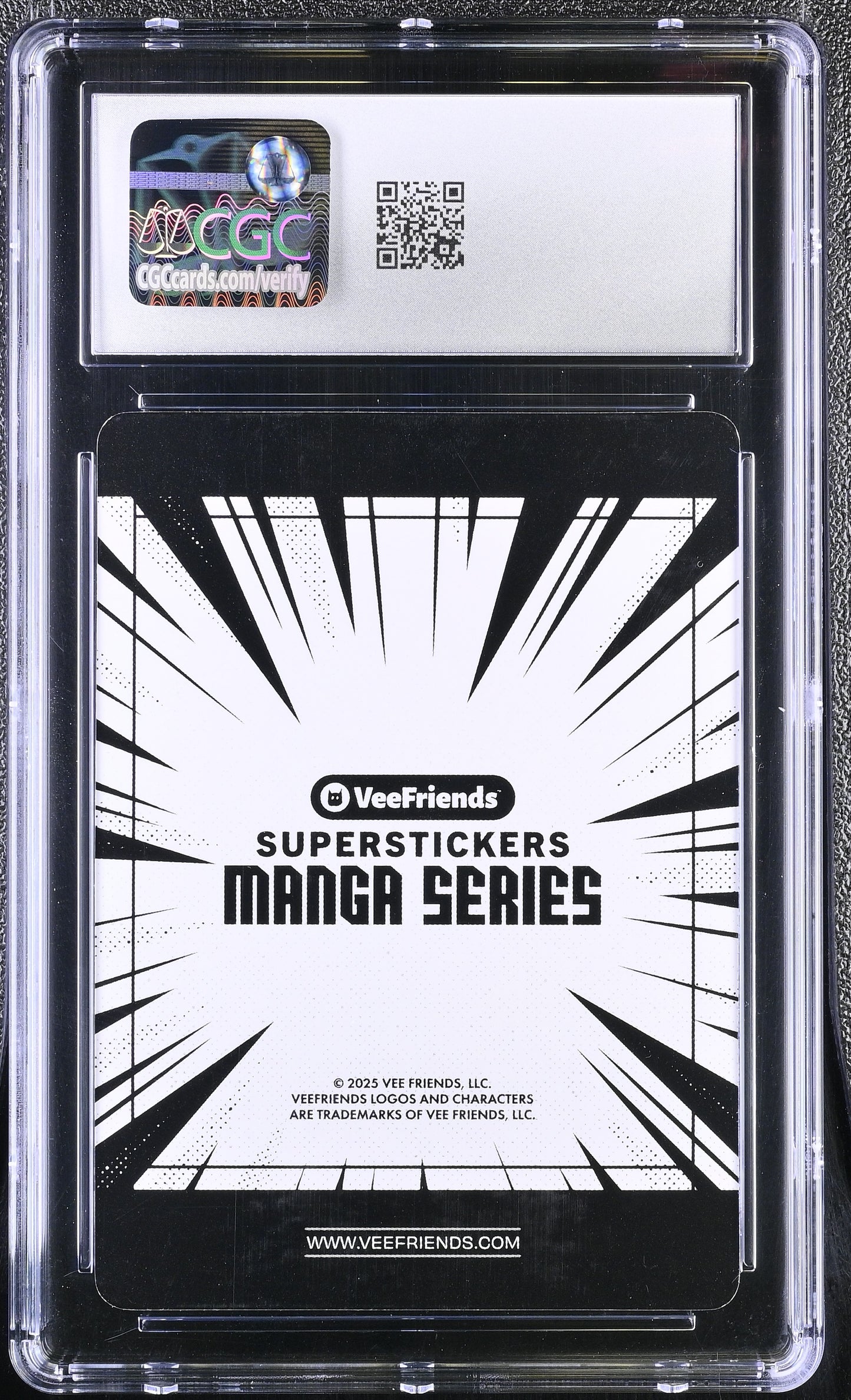 2025 Veefriends Super Stickers: Manga Determined Dolphin Clouds /399 CGC 9.5