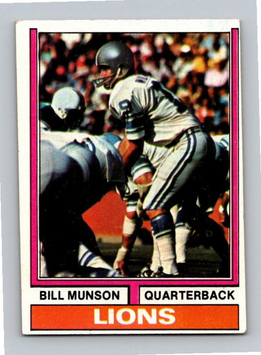 1974 Topps Bill Munson #173