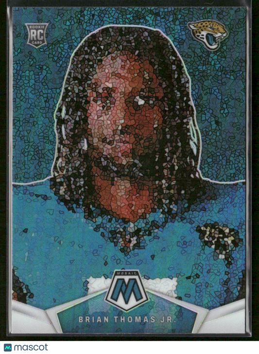 2024 Panini Mosaic Brian Thomas Jr. #MM-BTJ Micro Mosaic SSP RC Rookie