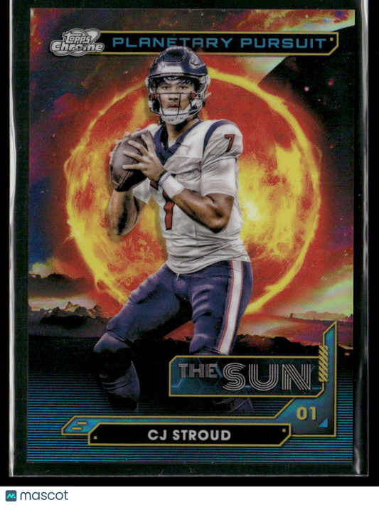 2024 Topps Cosmic Chrome CJ Stroud #PPSU-CS Planetary Pursuit The Sun SSP