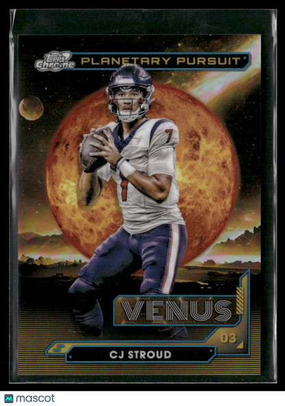 2024 Topps Cosmic Chrome CJ Stroud #PPV-CS Venus Planetary Pursuit SSP
