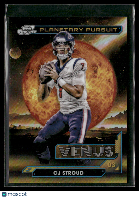 2024 Topps Cosmic Chrome CJ Stroud #PPV-CS Venus Planetary Pursuit SSP