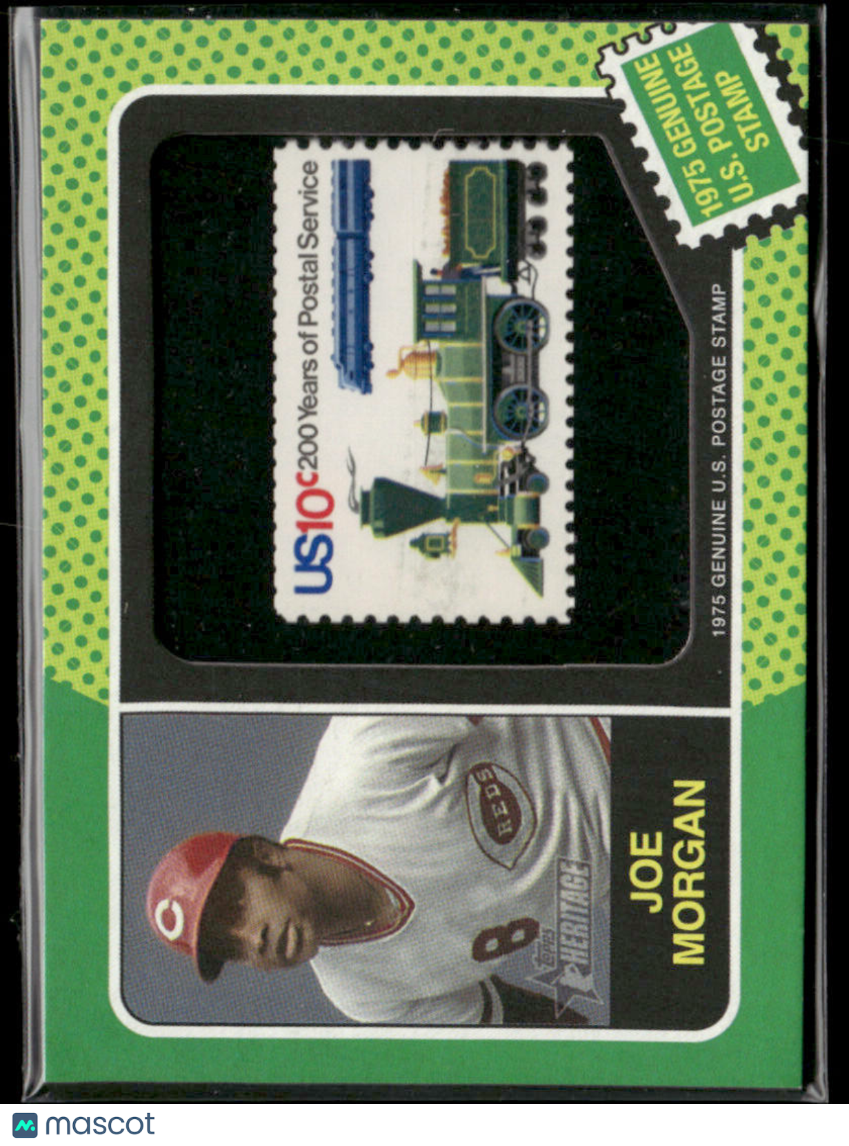 2024 Topps Heritage Joe Morgan #75US-JM 1975 Postage Stamp 22/50