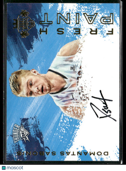 2016-17 Panini Court Kings Domantas Sabonis #FP-DSA2 Fresh Paint Auto 017/200