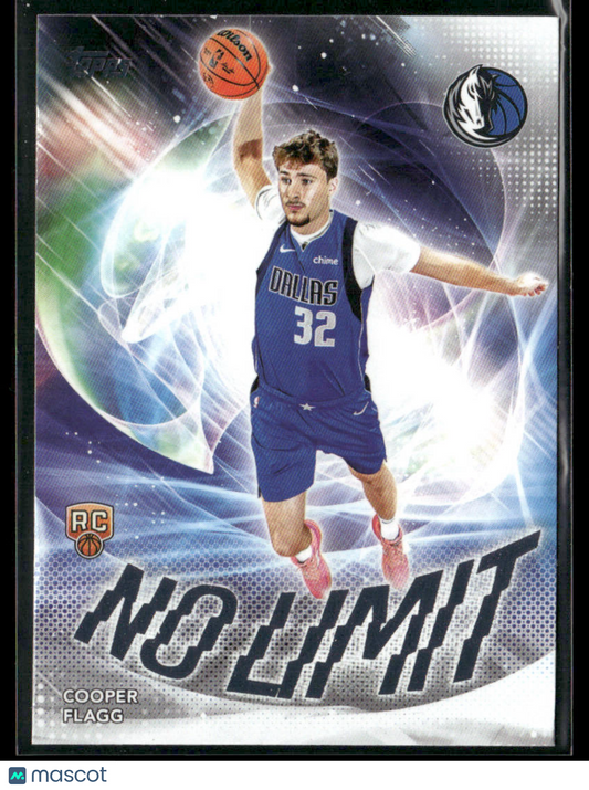2025-26 Topps Flagship No Limit Cooper Flagg #NL-1 RC Rookie