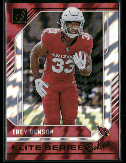 2024 Panini Donruss Trey Benson #25 Elite Series Rookies