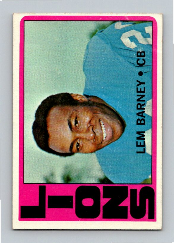 1972 Topps Lem Barney #42