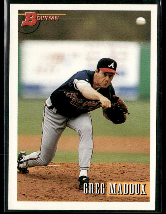 1993 Bowman Greg Maddux #550