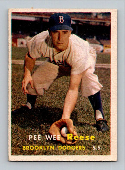 1957 Topps Pee Wee Reese #30