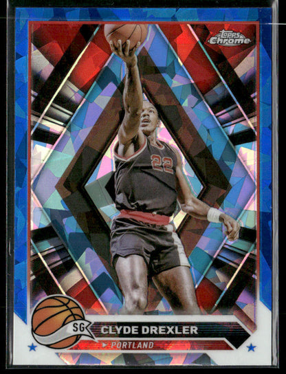 2024 Topps Chrome Sapphire Clyde Drexler #72