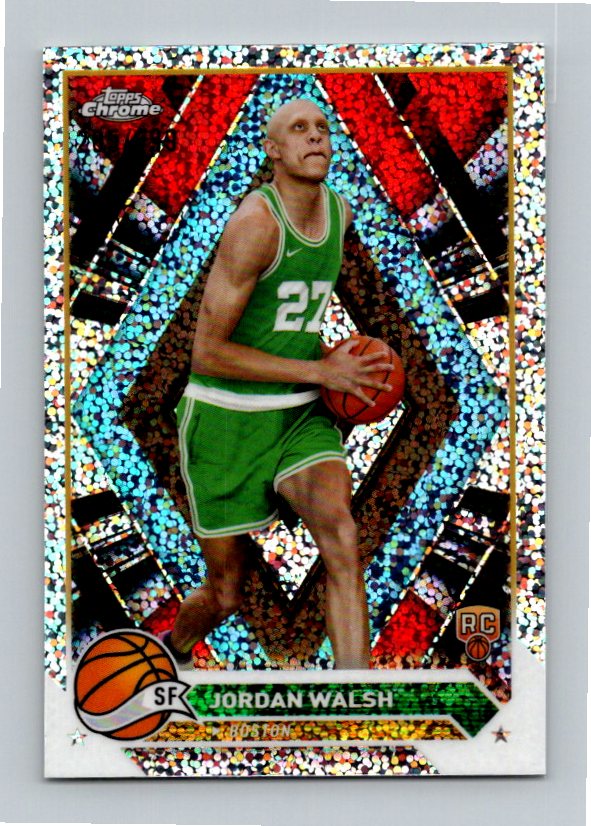 2024 Topps Chrome Jordan Walsh #27 Speckle Rookie /299