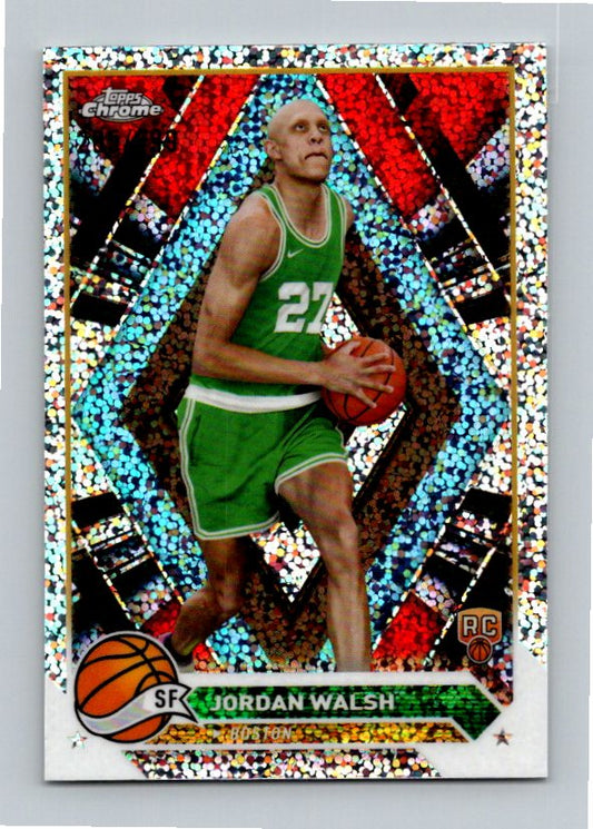 2024 Topps Chrome Jordan Walsh #27 Speckle Rookie /299