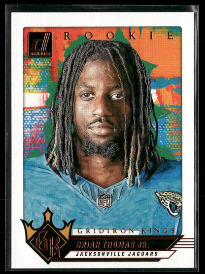 2024 Donruss Brian Thomas Jr. #8 Gridiron Kings Rookie