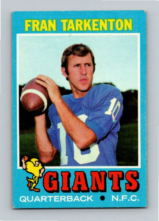 1971 Topps Fran Tarkenton #120