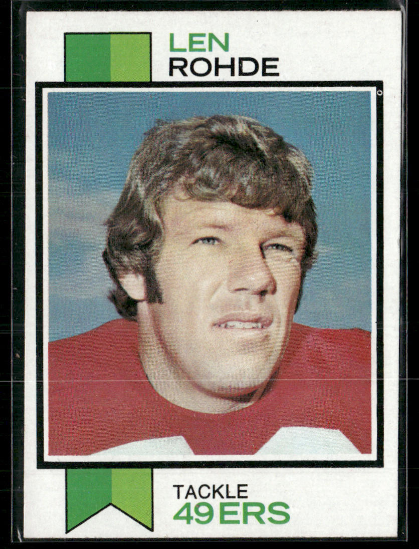 1973 Topps Len Rohde #181