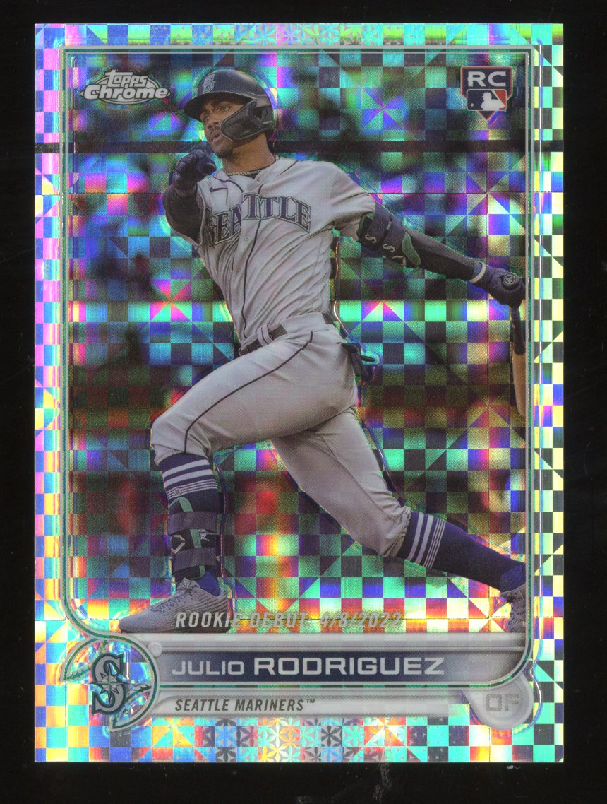 2022 Topps Julio Rodriguez #530 X-Fractor /99