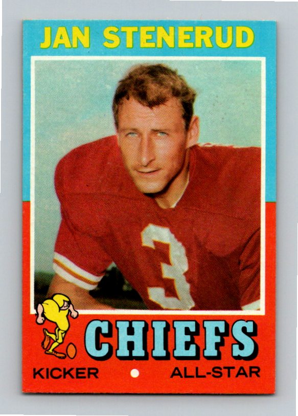 1971 Topps Jan Stenerud #61