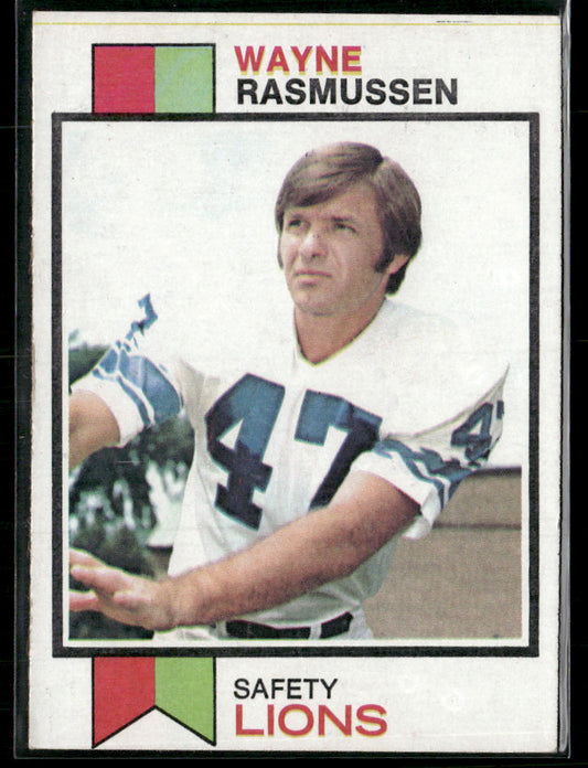 1973 Topps Wayne Rasmussen #306