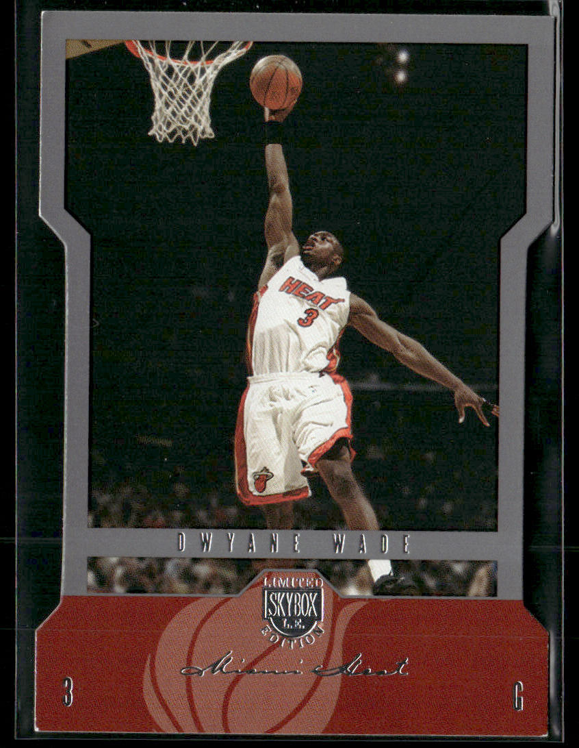 Skybox Limited Edition Dwyane Wade #3 Limited