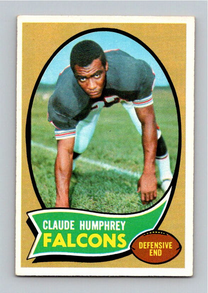 1970 Topps Claude Humphrey #156 Rookie