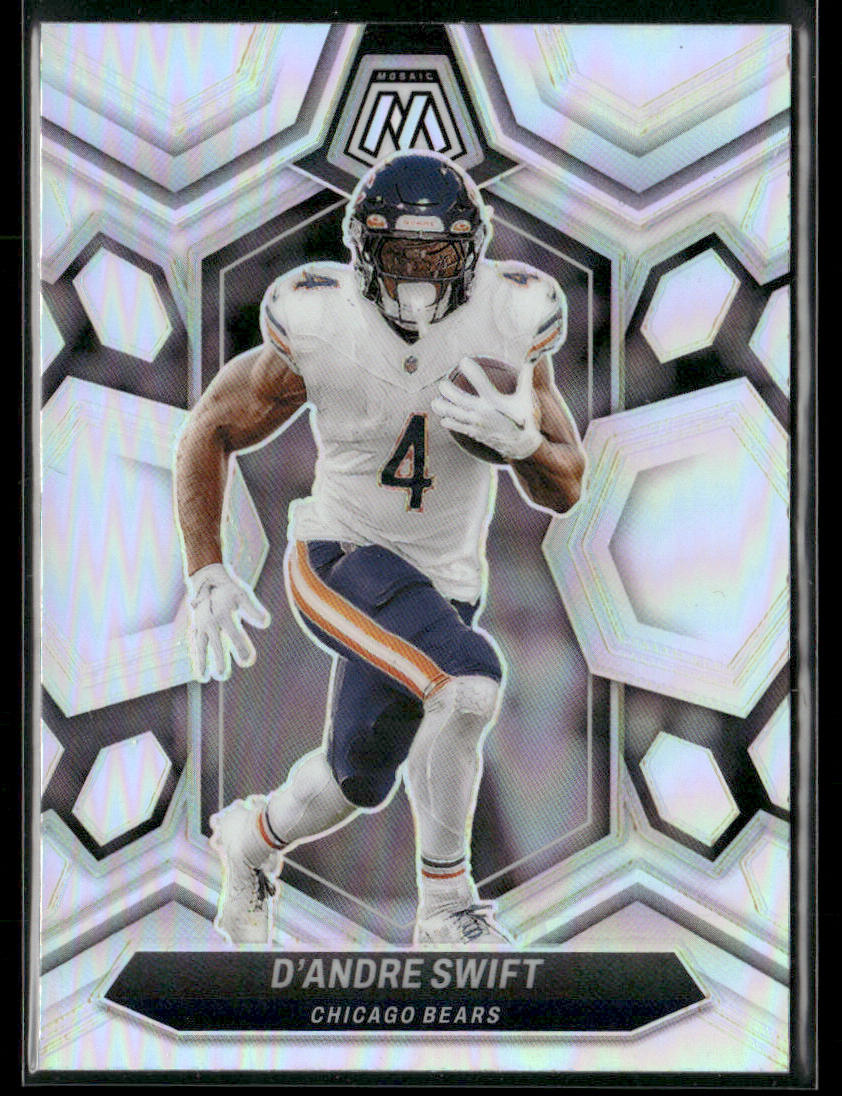 2024 Panini Mosaic Football D'Andre Swift #37 silver