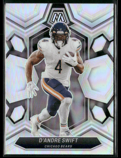 2024 Panini Mosaic Football D'Andre Swift #37 silver