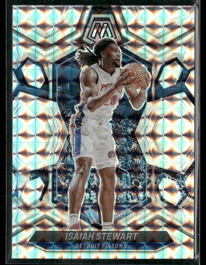 2023-24 Panini Mosaic Isaiah Stewart #199 Silver