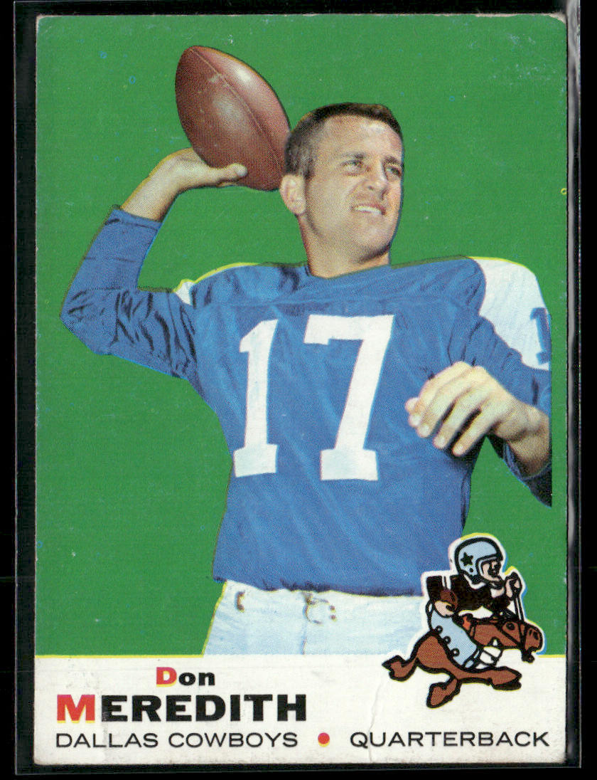 1969 Topps Don Meredith #75