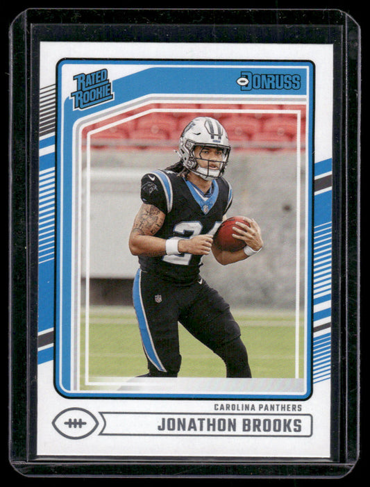 2024 Donruss Jonathon Brooks #354 Rated Rookie