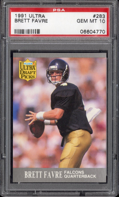 1991 Ultra Brett Favre #283 PSA 10