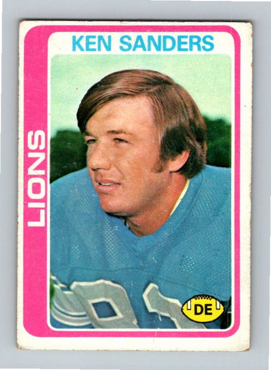 1978 Topps Ken Sanders #222