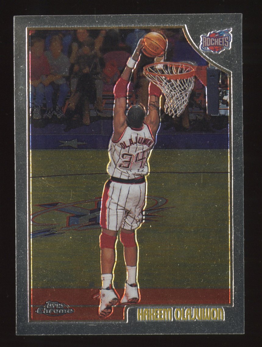 1998 Topps Chrome Hakeem Olajuwon #132