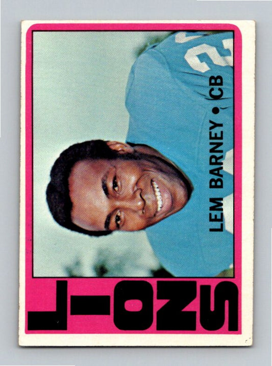 1972 Topps Lem Barney #42