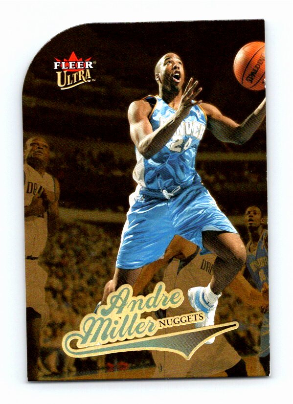 2004 Fleer Andre Miller #44 Gold Medallion