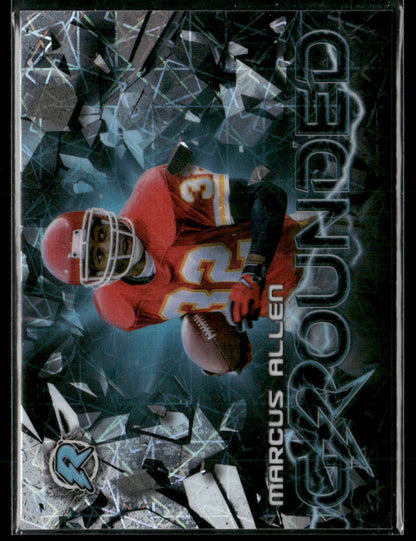 2023 Topps Composite Marcus Allen #RG 11 Resurgence Grounded Laser Refractor