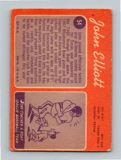 1970 Topps John Elliott #54