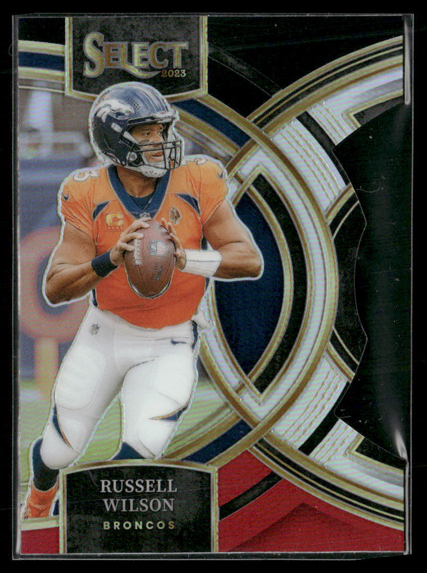 2023 Panini Select Russell Wilson #129 Die Cut