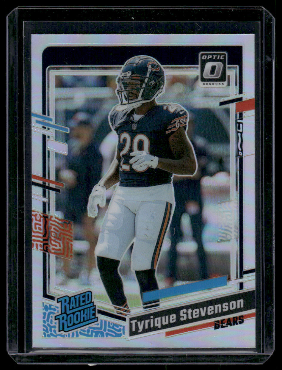 2023 Panini Tyrique Stevenson #219 Holo Prizm Rated Rookie