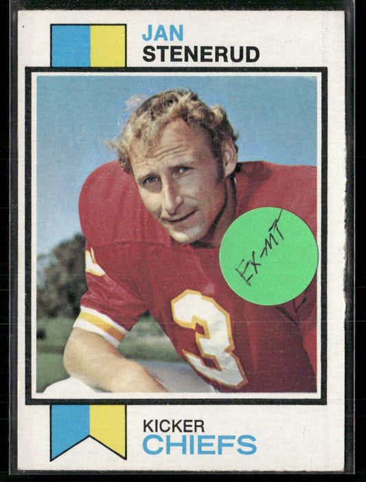 1973 Topps Jan Stenerud #285