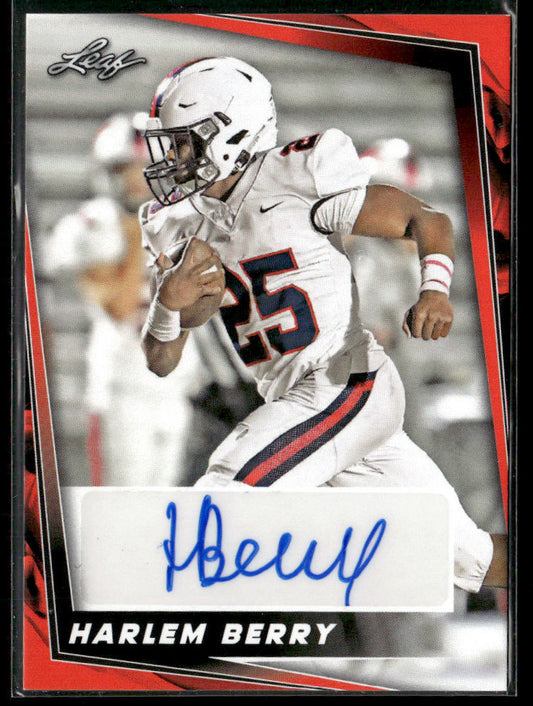 2024 Leaf Harlem Berry #BA-HB1 Auto