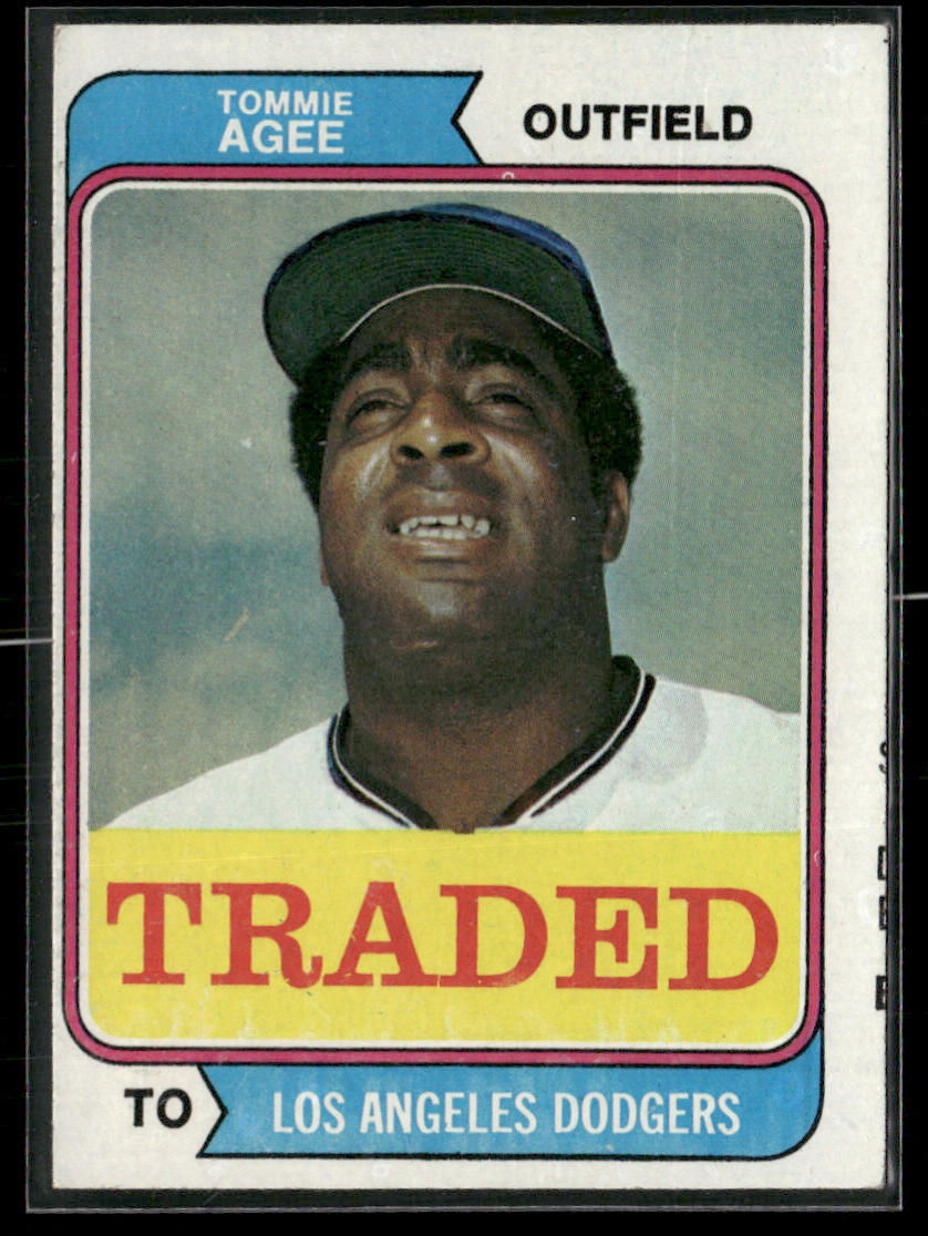 1974 Topps Tommie Agee #630T Traded