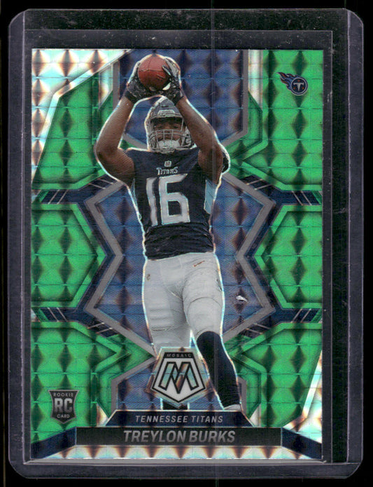 2022 Panini Mosaic Treylon Burks #315 RC