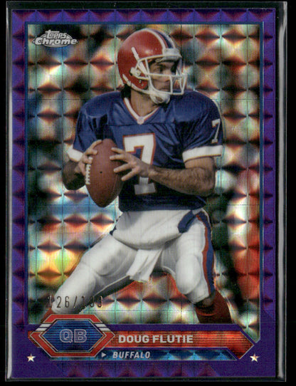 2023 Topps Composite Doug Flutie #35 Purple Geometric /199