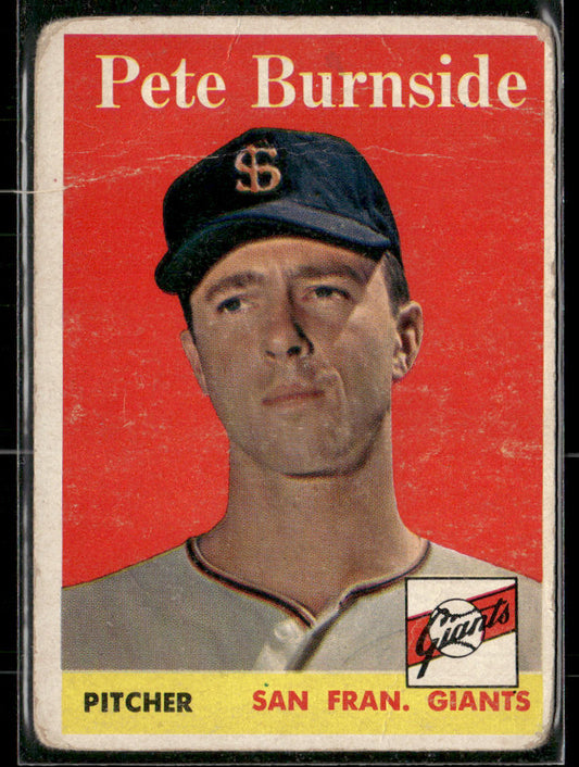 1958 Topps Pete Burnside #211